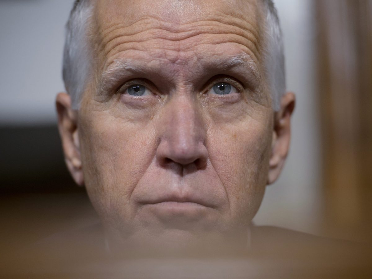 Thom Tillis Is Already Navigating a Delicate Balance for Reelection