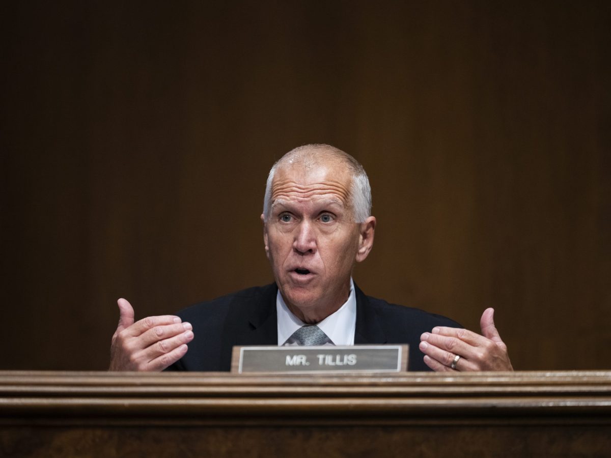 N.C. Sen. Thom Tillis Announces His Retirement