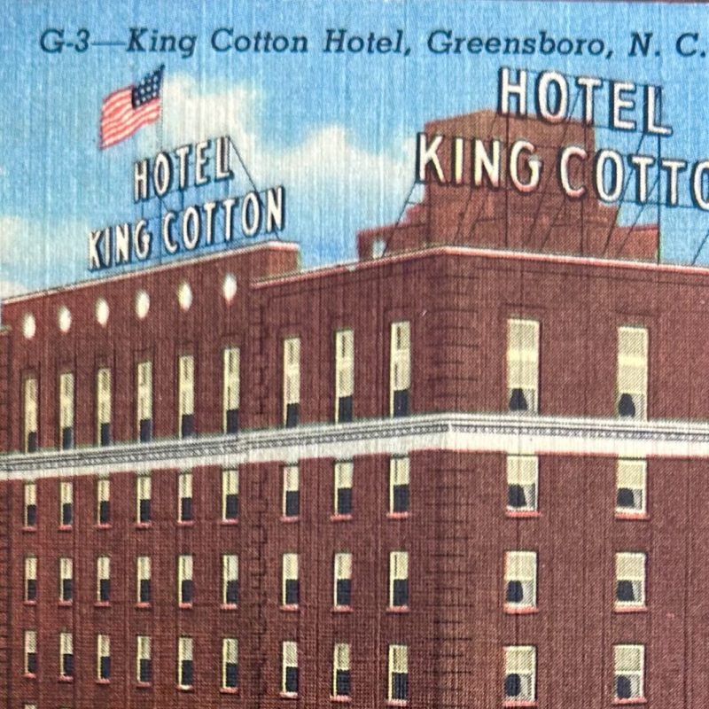 Postmark Greensboro: The King Cotton Hotel