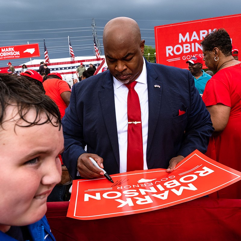 Mark Robinson Drops Lawsuit Against CNN, Says He’s Exiting Politics